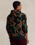 Polo Ralph Lauren Bridle Print Hoodie, Black