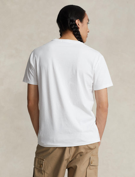 Polo Ralph Lauren Classic Fit Polo Bear Jersey T-Shirt, White