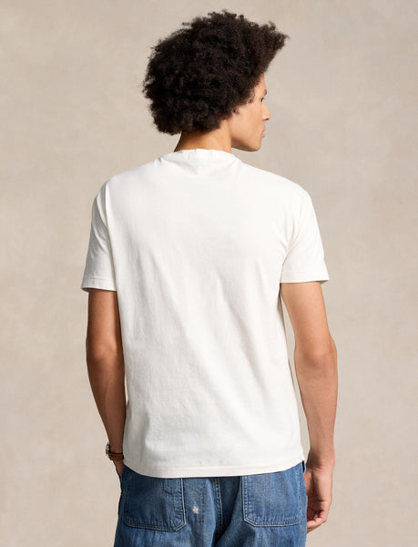 Polo Ralph Lauren Classic Fit Polo Bear Jersey T-Shirt, White