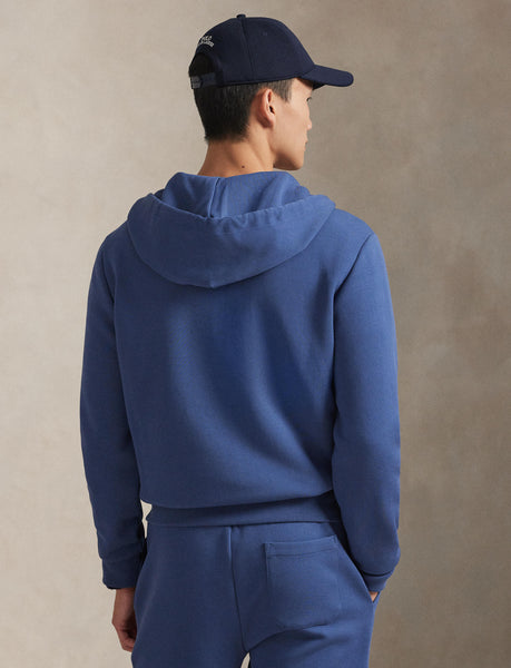 Polo Ralph Lauren Double-Knit Full-Zip Hoodie, Blue