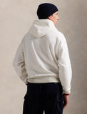 Polo Ralph Lauren Relaxed Fit Fleece Graphic Hoodie, Cream