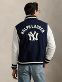 Polo Ralph Lauren Yankees Fleece Jacket, Aviator Navy