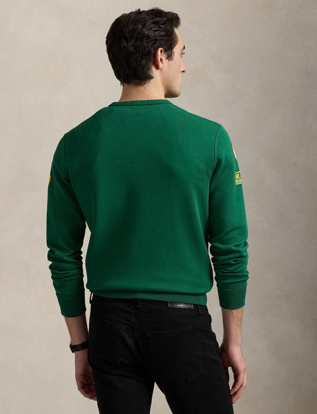 Polo Ralph Lauren Double-Knit Graphic Sweatshirt, Green