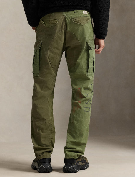 Polo Ralph Lauren Classic Fit Patchwork Cargo Pant, Olive