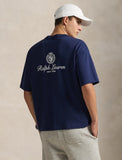 Polo Ralph Lauren Relaxed Fit Jersey Graphic T-Shirt, Navy
