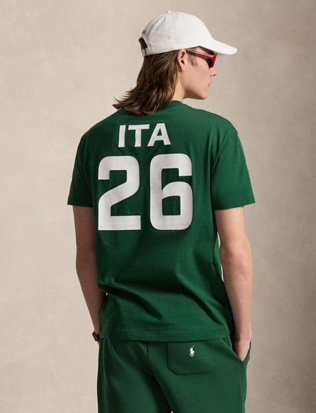 Polo Ralph Lauren Classic Fit Italy T-Shirt, Green