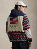 Polo Ralph Lauren Team USA Hybrid Full-Zip Hoodie, Multi