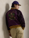 Polo Ralph Lauren Embroidered Satin Baseball Jacket, Multi