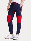 POLO RALPH LAUREN Double-Knit Polo Sport Joggers, Navy