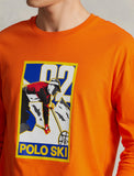 Polo Ralph Lauren Ski 92 Long Sleeve T-Shirt, Orange