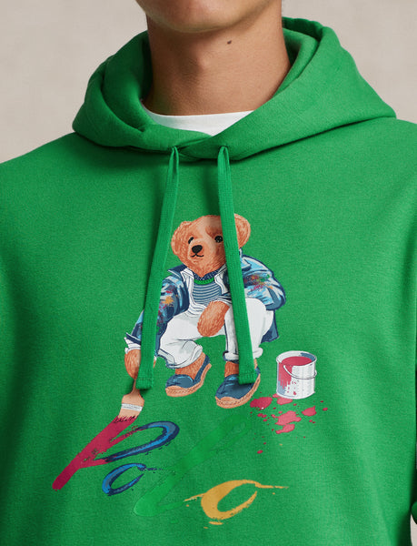 Polo Ralph Lauren Polo Bear Fleece Hoodie, Preppy Green