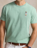 Polo Ralph Lauren Classic Fit Polo Bear Jersey T-Shirt, Light Green