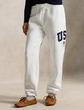 Polo Ralph Lauren Flag Fleece Sweatpant, White