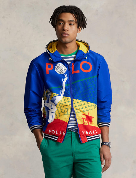 Polo Ralph Lauren Polo Volley Ball Windbreaker, Multi