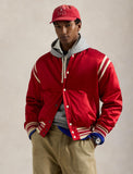Polo Ralph Lauren Polo Ball Satin Rally Jacket, Ralph Red