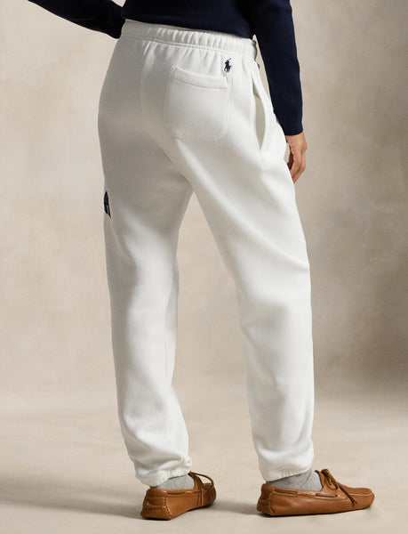Polo Ralph Lauren Flag Fleece Sweatpant, White