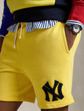 Polo Ralph Lauren Yankees Fleece Short, Signal Yellow