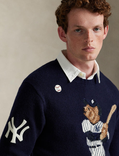 Polo Ralph Lauren Yankees Bear Sweater, Navy