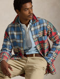 Polo Ralph Lauren Patchwork Plaid Flannel Overshirt, Multi
