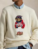 Polo Ralph Lauren Team USA Polo Bear Sweater, Cream