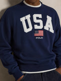 Polo Ralph Lauren Vintage Fit Flag Fleece Sweatshirt, Navy