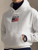 Polo Ralph Lauren Flag Fleece Hoodie, White