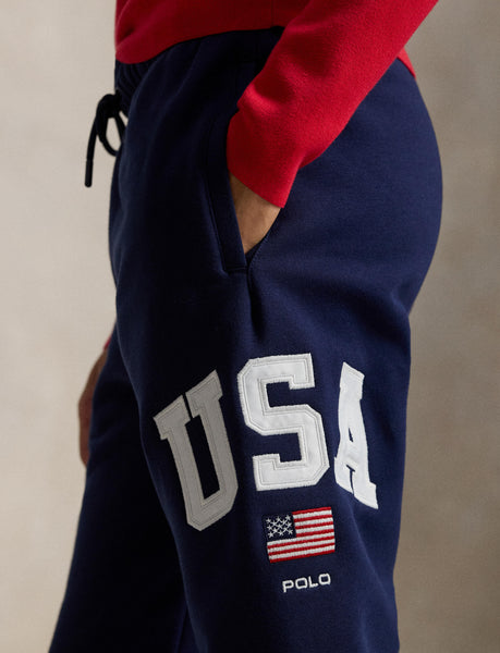 Polo Ralph Lauren Flag Fleece Sweatpant, Navy