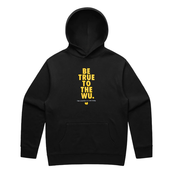 Be True to the Wu Hoodie, BLACK