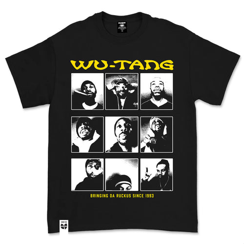 WU-TANG 9 DIAGRAMS T-SHIRT, BLACK
