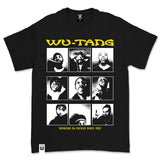 WU-TANG 9 DIAGRAMS T-SHIRT, BLACK