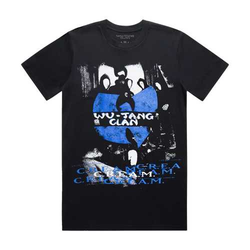C.R.E.A.M. Tee, BLACK