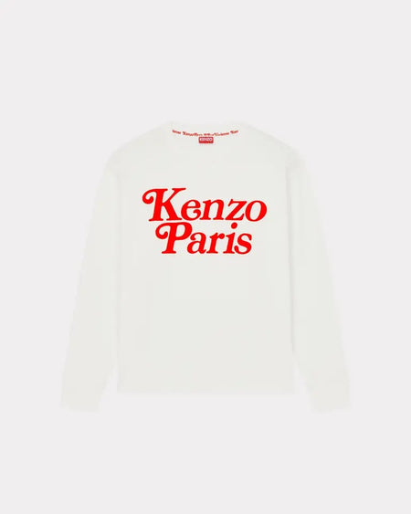 KENZO Logo Oversized Hooded Sweatshirt, Paprika