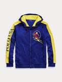 POLO RALPH LAUREN Downhill Skier Double-Knit Hoodie, Blue