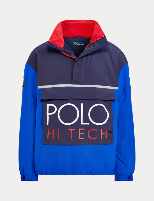 POLO RALPH LAUREN Hi Tech Color-Blocked Pullover, Royal