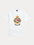 POLO RALPH LAUREN Classic Fit Cotton Graphic Tee, White