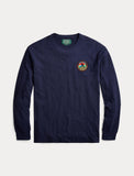 POLO RALPH LAUREN Classic Fit Sportsman Long Sleeve T-Shirt, Cruise Navy