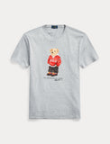 POLO RALPH LAUREN Custom Slim Fit Bear T-Shirt, Grey
