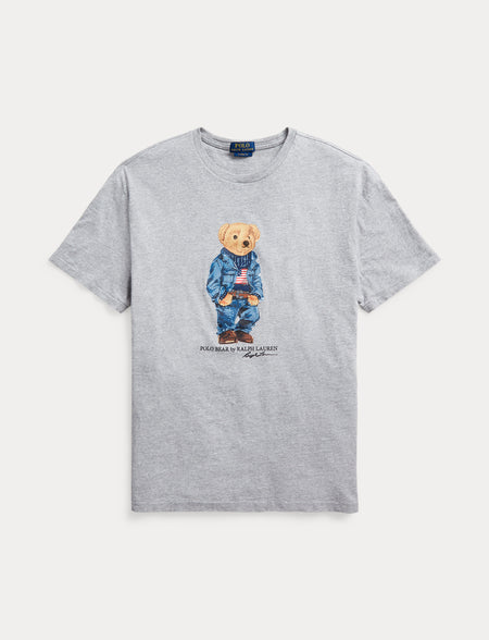 Polo Ralph Lauren Classic Fit Graphic Slub Jersey T-Shirt, Navy