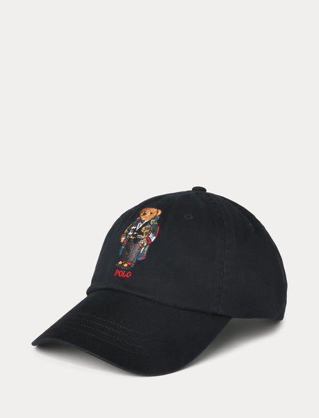 Polo Ralph Lauren Polo Bear Chino Ball Cap, Black