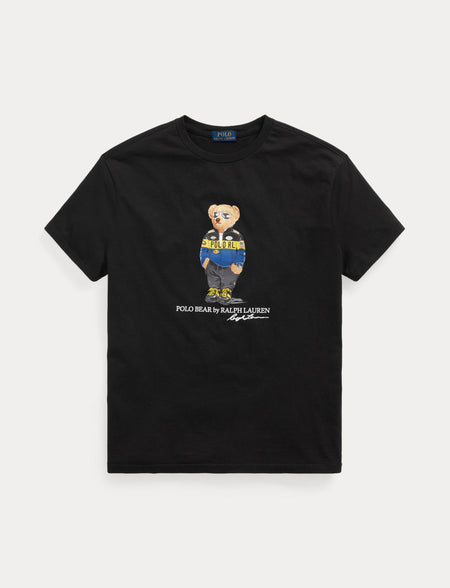 VERSACE LOGO T-SHIRT, Black