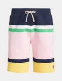 Polo Ralph Lauren Color Block Fleece Short, Multi