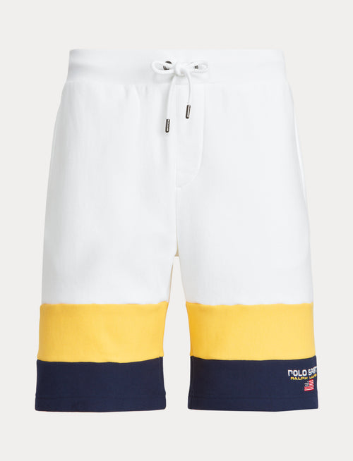 Polo Ralph Lauren Polo Sport Training Fleece Short, White