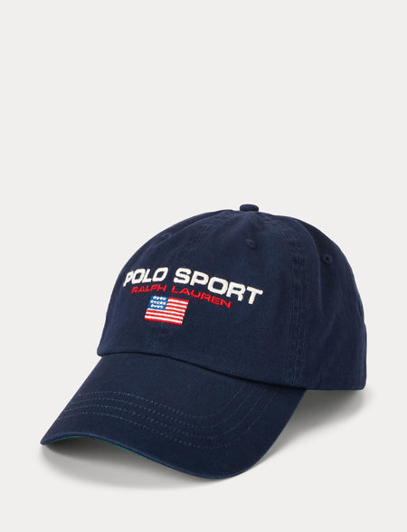 POLO RALPH LAUREN American Flag Cuff Hat, Navy