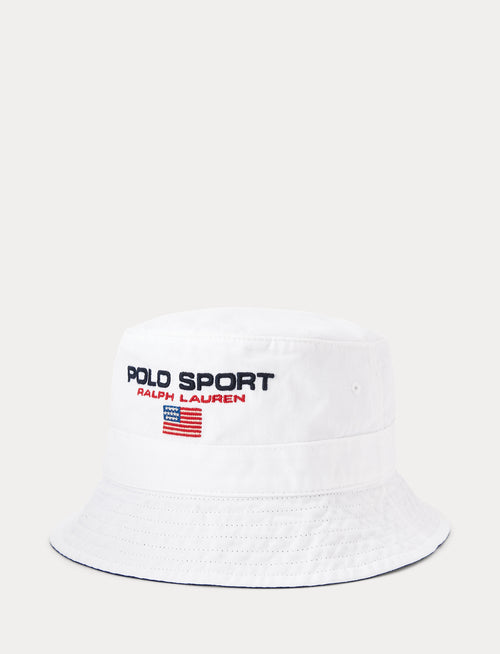 Polo Ralph Lauren Polo Sport Loft Bucket Hat, White