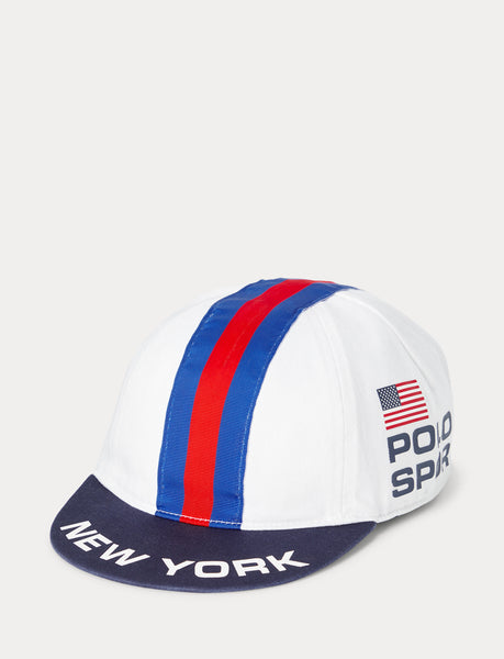 Polo Ralph Lauren Polo Sport Cycling Cap, White