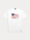 Polo Ralph Lauren Flag T-Shirt, White