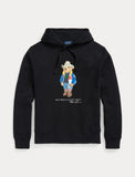 Polo Ralph Lauren Cowboy Bear Fleece Hoody, Black