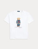 Polo Ralph Lauren Classic Fit Polo Bear Jersey T-Shirt, White