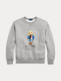 Polo Ralph Lauren Cowboy Bear Crewneck Sweatshirt, Grey