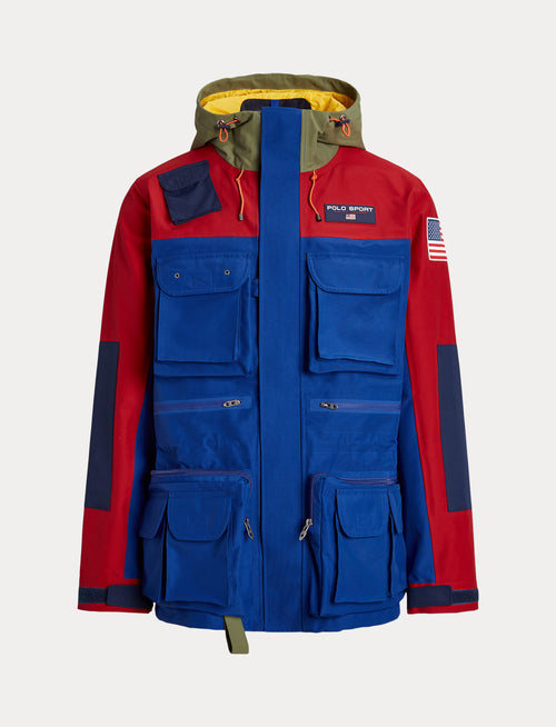 Polo Ralph Lauren Columbia Utility Jacket, Blue Multi